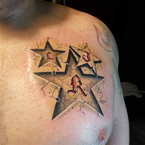 star tattoo designs male